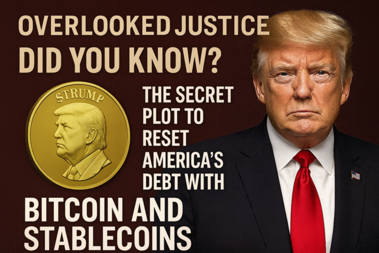 The Secret Plot to Reset America’s Debt with Bitcoin and Stablecoins