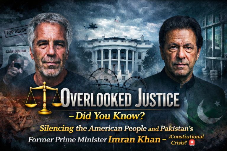 Silencing the American People and Pakistan’s Former Prime Minister Imran Khan: A Constitutional Crisis?