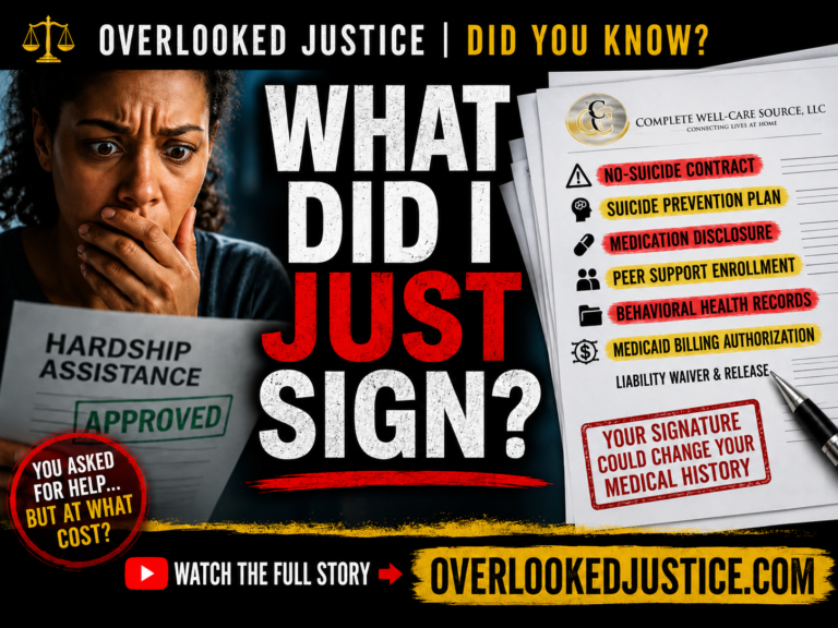 What You Could Be Signing When Seeking Government Hardship Assistance | Consumer Rights OLJ Did You Know_What Did I Just Sign
