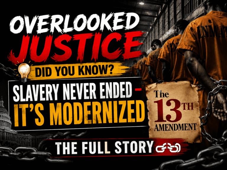 Slavery Never Ended — It’s Just Been Modernized: The 13th Amendment