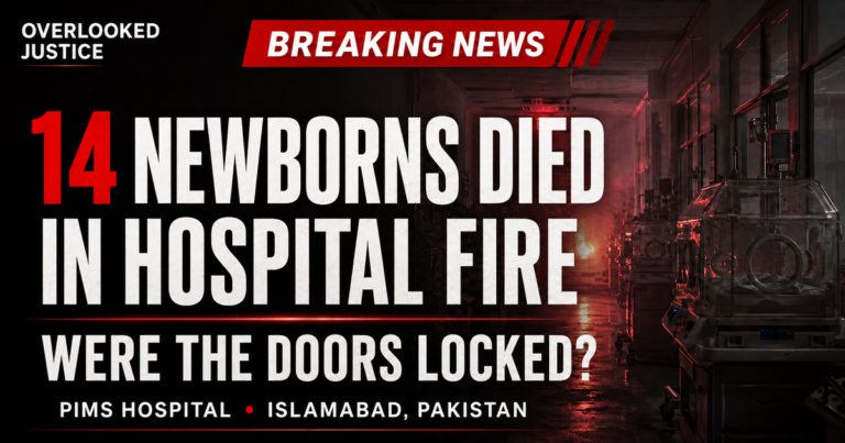 Breaking News: 14 newborn babies die in PIMS Hospital fire in Islamabad, Pakistan