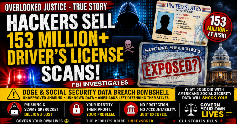 FBI INVESTIGATES AS HACKERS SELL DIGITAL SCANS OF 153M DRIVER’S LICENSES FBI investigates reported sale of 153 million driver’s license scans and DOGE Social Security data controversy