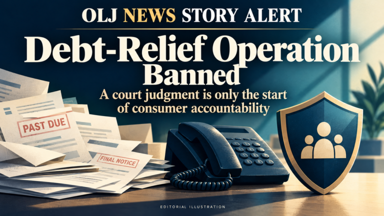Debt-Relief Operation Banned—Will Consumers Get Their Money Back?